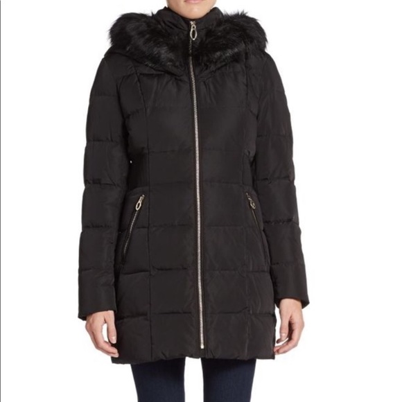 Ivanka Trump Jackets & Blazers - Faux fur down jacket